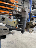 IFS steering box mount with chassis plates