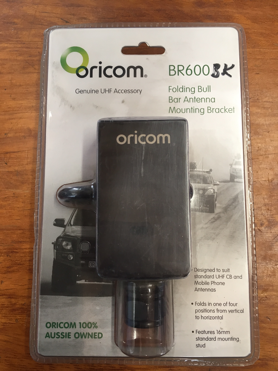 Oricom folding bull bar antenna mounting bracket – Kinselas kustoms